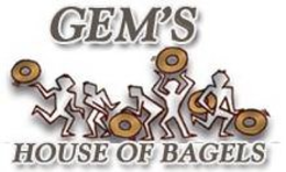 GEM'S HOUSE OF BAGELS logo