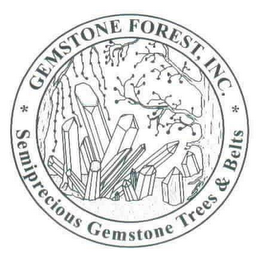 GEMSTONE FOREST, INC. SEMIPRECIOUS GEMSTONE TREES & BELTS logo