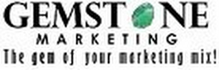 GEMSTONE MARKETING THE GEM OF YOUR MARKETING MIX! logo