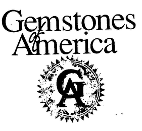 GEMSTONES OF AMERICA GA logo