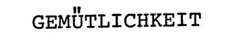 GEMUTLICHKEIT logo