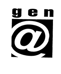 GEN @ logo