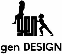 GEN GEN DESIGN logo
