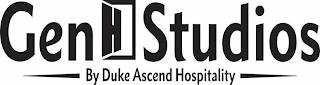GEN H STUDIOS BY DUKE ASCEND HOSPITALITY logo