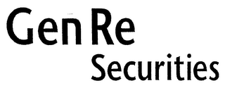 GEN RE SECURITIES logo