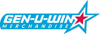 GEN-U-WIN MERCHANDISE logo