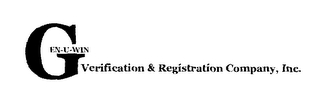 GEN-U-WIN VERIFICATION & REGISTRATION COMPANY, INC. logo