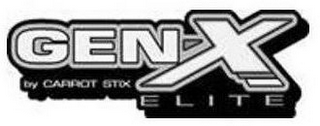 GEN X ELITE BY CARROT STIX logo