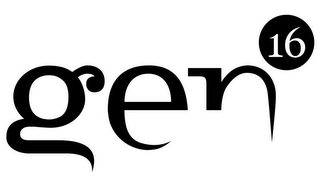 GEN16 logo