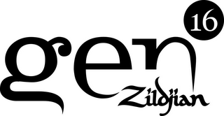 GEN16 ZILDJIAN logo