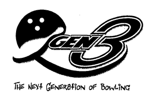 GEN3 THE NEXT GENERATION OF BOWLING logo