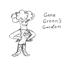 GENE GREEN GENE GREEN'S GARDEN logo