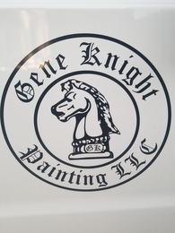 GENE KNIGHT PAINTING LLC GK logo