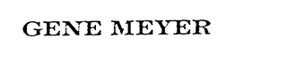 GENE MEYER logo