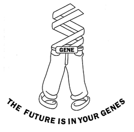 GENE THE FUTURE IS IN YOUR GENES logo