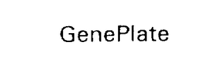 GENEPLATE logo