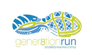 GENER8TION RUN STUDENTS RUN PHILLY STYLE logo