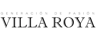 GENERACIÓN DE PASIÓN VILLA ROYA logo