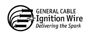 GENERAL CABLE IGNITION WIRE DELIVERING THE SPARK logo