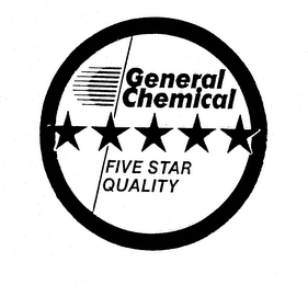 GENERAL CHEMICAL FIVE STAR QUALITY logo