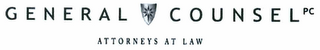 GENERAL COUNSEL PC ATTORNEYS AT LAW logo