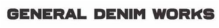 GENERAL DENIM WORKS logo