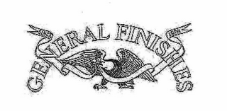 GENERAL FINISHES SINCE 1928 logo