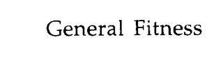 GENERAL FITNESS logo