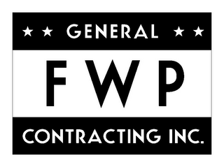 GENERAL FWP CONTRACTING INC. logo
