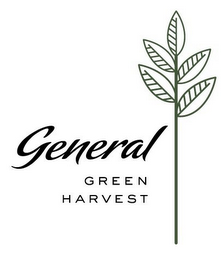 GENERAL GREEN HARVEST logo