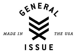GENERAL ISSUE MADE IN THE USA logo