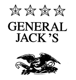 GENERAL JACK'S logo
