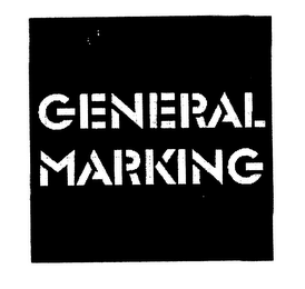 GENERAL MARKING logo