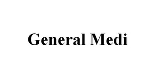 GENERAL MEDI logo