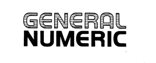 GENERAL NUMERIC logo