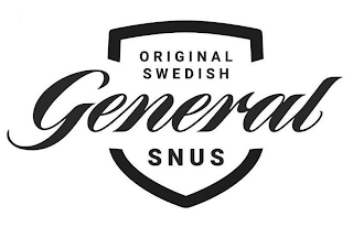GENERAL ORIGINAL SWEDISH SNUS logo