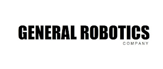GENERAL ROBOTICS COMPANY logo