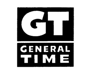 GENERAL TIME  G T logo