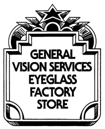 GENERAL VISION SERVICES EYEGLASS FACTORY STORE logo