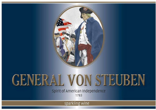 GENERAL VON STEUBEN SPIRIT OF AMERICAN INDEPENDENCE 1783 logo