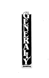 GENERALLY SPEAKING logo