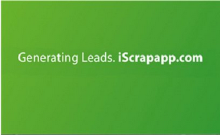 GENERATING LEADS. ISCRAPAPP.COM logo
