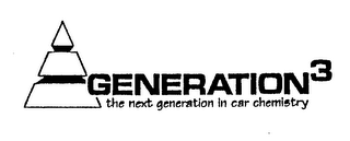 GENERATION 3 THE NEXT GENERATION IN CAR CHEMISTRY logo