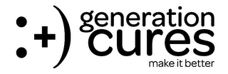 GENERATION CURES MAKE IT BETTER logo
