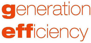 GENERATION EFFICIENCY logo