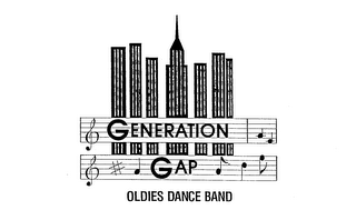 GENERATION GAP OLDIES DANCE BAND logo