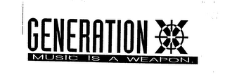 GENERATION MUSIC IS A WEAPON logo