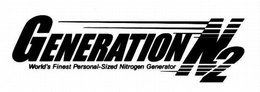 GENERATION N2 WORLD'S FINEST PERSONAL-SIZED NITROGEN GENERATOR logo