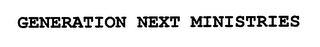 GENERATION NEXT MINISTRIES logo
