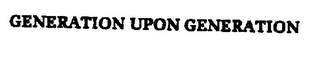 GENERATION UPON GENERATION logo